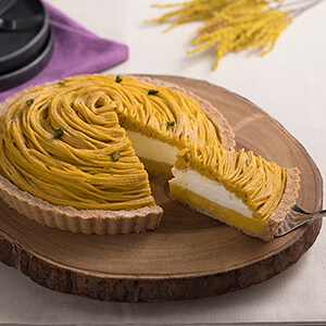 かぼちゃのクリームタルト